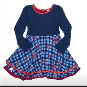 Wildflowers The Holiday Ballet Sweater Dress EUC